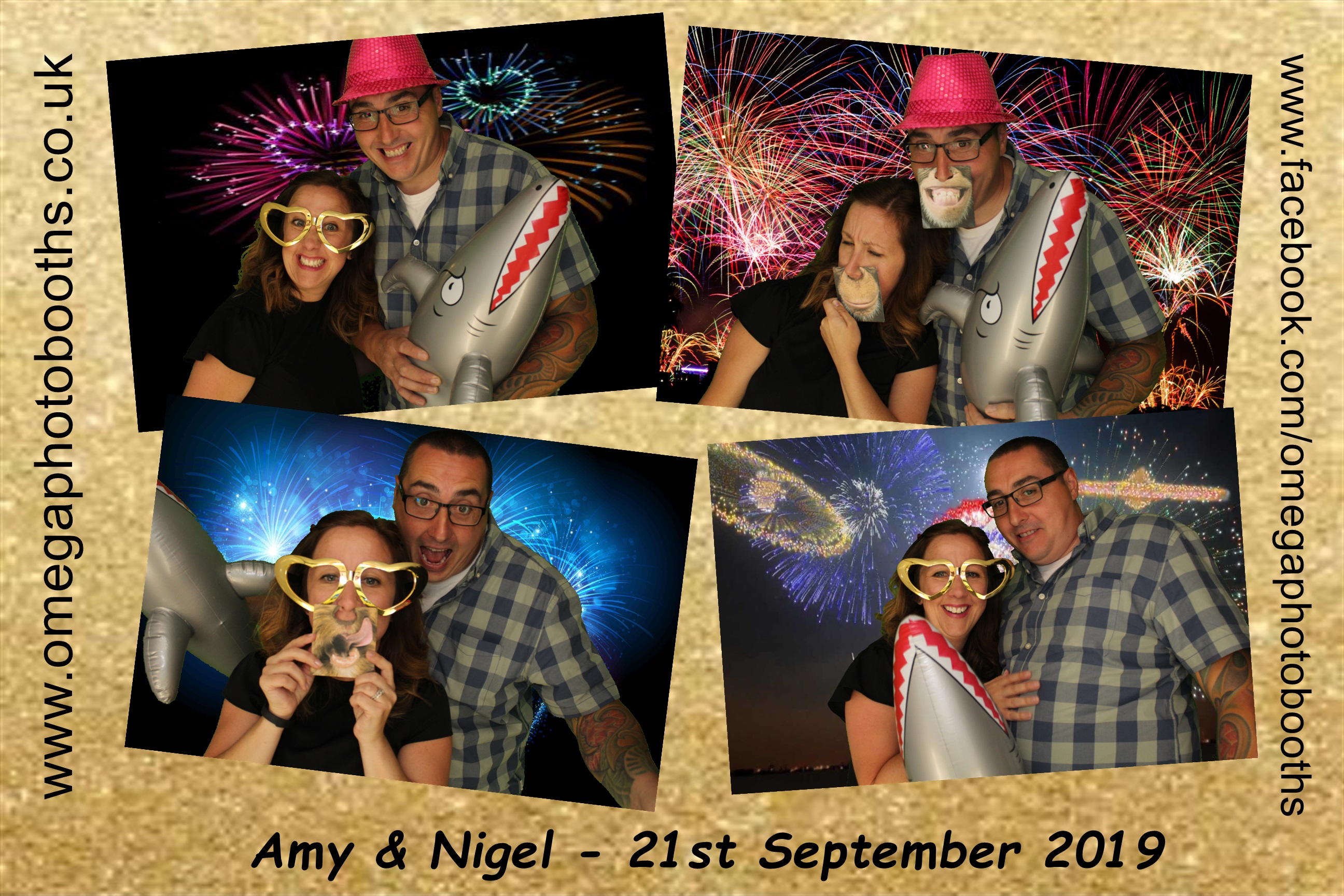 Amy & Nigel | View more photos from the event at gallery.omegaphotobooths.co.uk/u/Omega-Photobooths/Amy-Nigel